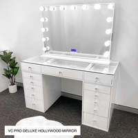 Commode de chambre à coucher européenne moderne avec tiroir pour maquillage - Dimensions personnalisables