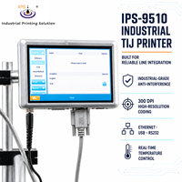 Impresora TIJ de Alta Resolución IPS-9510 con Gestión Inteligente de Tinta y Conectividad Ethernet
