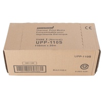 Papier thermique pour fax Sonyy de qualité supérieure, lisse, pour usage médical, modèle UPP-110HG