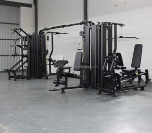 RLS FITNESS commerciale Trainer funzionale <span class=keywords><strong>palestra</strong></span> Multi funzione Pin caricato cavo Crossover10 Station Machine - Product Image 5