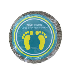 Autocollants de sol personnalisés en chiffres de jeu de Hopscotch pour chambre d'enfant, décalcomanies murales pour salle de jeux de garçons, autocollants décoratifs en PVC pour jeux - Product Image 1