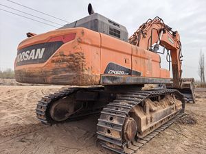 Excavadora Usada Doosan DX520LC-9C DX520 de 50 Toneladas, Excavadora Hidráulica de Orugas con Cuchilla Hidráulica, Cucharón de Excavación, Cucharón de Roca con Pulgar Hidráulico - Product Image 3