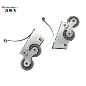 Roulettes populaires FangShunLi en cuivre et fer pour portes coulissantes de placard, quincaillerie de cadre d'armoire, OEM disponible, emballage personnalisable - Product Image 4