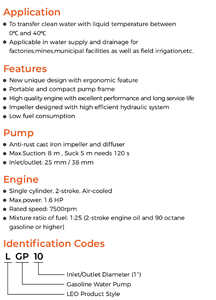 LEO — <span class=keywords><strong>pompe</strong></span> <span class=keywords><strong>à</strong></span> <span class=keywords><strong>eau</strong></span> 10 l lgp 15, Irrigation agricole, <span class=keywords><strong>pompe</strong></span> <span class=keywords><strong>à</strong></span> <span class=keywords><strong>eau</strong></span> avec <span class=keywords><strong>pompe</strong></span> centrifuge - Product Image 2