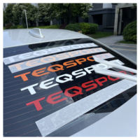 Pegatinas Personalizadas para Parachoques de Coche con Logotipo Empresarial, Resistentes a la Intemperie, Pancartas de Vinilo Impresas con Protección UV, Pegatinas Autoadhesivas Ecológicas para Ventanas