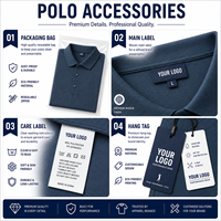 Camisa Polo de Golf Personalizada para Hombre, de Secado Rápido, Poliéster y Elastano, Absorbe la Humedad, Manga Corta, Transpirable, con Logotipo Bordado y Botones