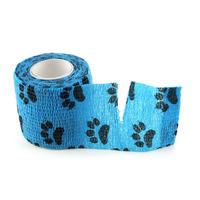 Bandages Cohésifs Élastiques Auto-Adhésifs Non-Tissés Respirants et Extensibles pour Animaux (Chiens, Chevaux) – Soins des Plaies