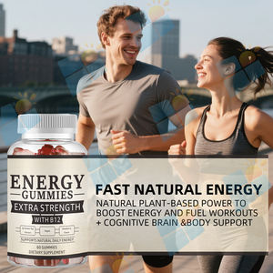 Gummies énergisantes SUNI OEM/ODM à marque privée avec vitamines B pour la concentration et un regain d'énergie instantané – Vente en gros - Product Image 3