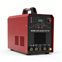 Nouvelle machine à souder portable 6-en-1 haute efficacité en cuivre, découpeur plasma à onduleur, soudeuse multiprocessus MMA TIG MIG pour usage industriel