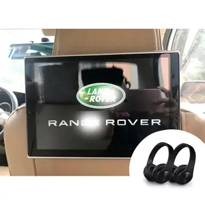 Include Headphone Android 9.0 Car Seat Headrest TV Monitor Display For Range Rover Evoque/Range Rover Sport/Discovery 4/Defender