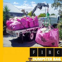 Sac en plastique de qualité alimentaire Sembo mack 1 tonne 1000 kg 2000 kg Emballage de laminage en vrac PP Grand sac en vrac en mètre cube Sac à bandoulière Sac en vrac FIBC