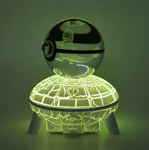 Precio de Fábrica, Bola de Cristal de Pokémon de Nuevo Estilo, Bola de Cristal de Pokémon con Gengar Grabado, Luz Nocturna 3D con Control Remoto - Product Image 3