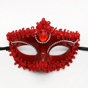 Máscaras Venecianas de Poliéster Doradas y Negras para Mujer, para Disfraces, Carnaval, Halloween, Navidad, Día de San Valentín, Bodas y Festividades - Product Image 3