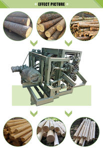 Écorceuse de bûches pour la fabrication de papier, écorce d'arbre en bois, écorçage, écorce de bûches, machine pour enlever l'écorce - Product Image 3