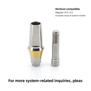 Base de laboratoire dentaire en titane OSTEM Instruments de transfert angulés pour <span class=keywords><strong>implants</strong></span> de classe I - Product Image 5