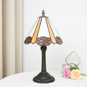 Lámpara <span class=keywords><strong>de</strong></span> mesa para guardería, Mostrador <span class=keywords><strong>de</strong></span> cocina, tarro <span class=keywords><strong>de</strong></span> jengibre, cerámica costera Vintage, Granero, interior, rústico, lámpara <span class=keywords><strong>de</strong></span> mesa naranja única - Product Image 2