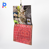 Calendrier mural pliable en papier durable de luxe multi-tailles, impression offset pour le Nouvel An, cadeau d'affaires, service d'impression personnalisé
