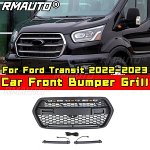 Grille de pare-chocs avant de voiture, grilles de course, calandre pour Ford Transit 2022-2023, kit carrosserie, accessoires automobiles - Product Image 2