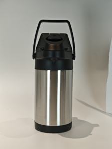Distributeur d'eau et de café thermique à <span class=keywords><strong>double</strong></span> <span class=keywords><strong>paroi</strong></span> en acier inoxydable avec pompe à levier et isolation sous vide - Product Image 3