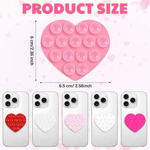 ที่ยึดโทรศัพท์อเนกประสงค์แบบสุญญากาศ ติดได้กับพื้นผิวเรียบใดๆ สำหรับถ่ายเซลฟี่ในยิม ทำอาหาร ไลฟ์สด หรือใช้เป็นของขวัญต้อนรับ - Product Image 3