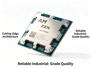 Nouveau processeur de bureau R9 9950X 16 cœurs 4 nm, socket AM5, cache L3 24 Mo, fabriqué en Malaisie, nouveau modèle en tray (2026) - Product Image 2