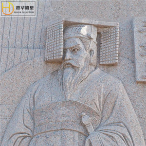 Sculpture murale en pierre Jiahua, style chinois, art décoratif pour colonne d'entrée de cour - Product Image 5