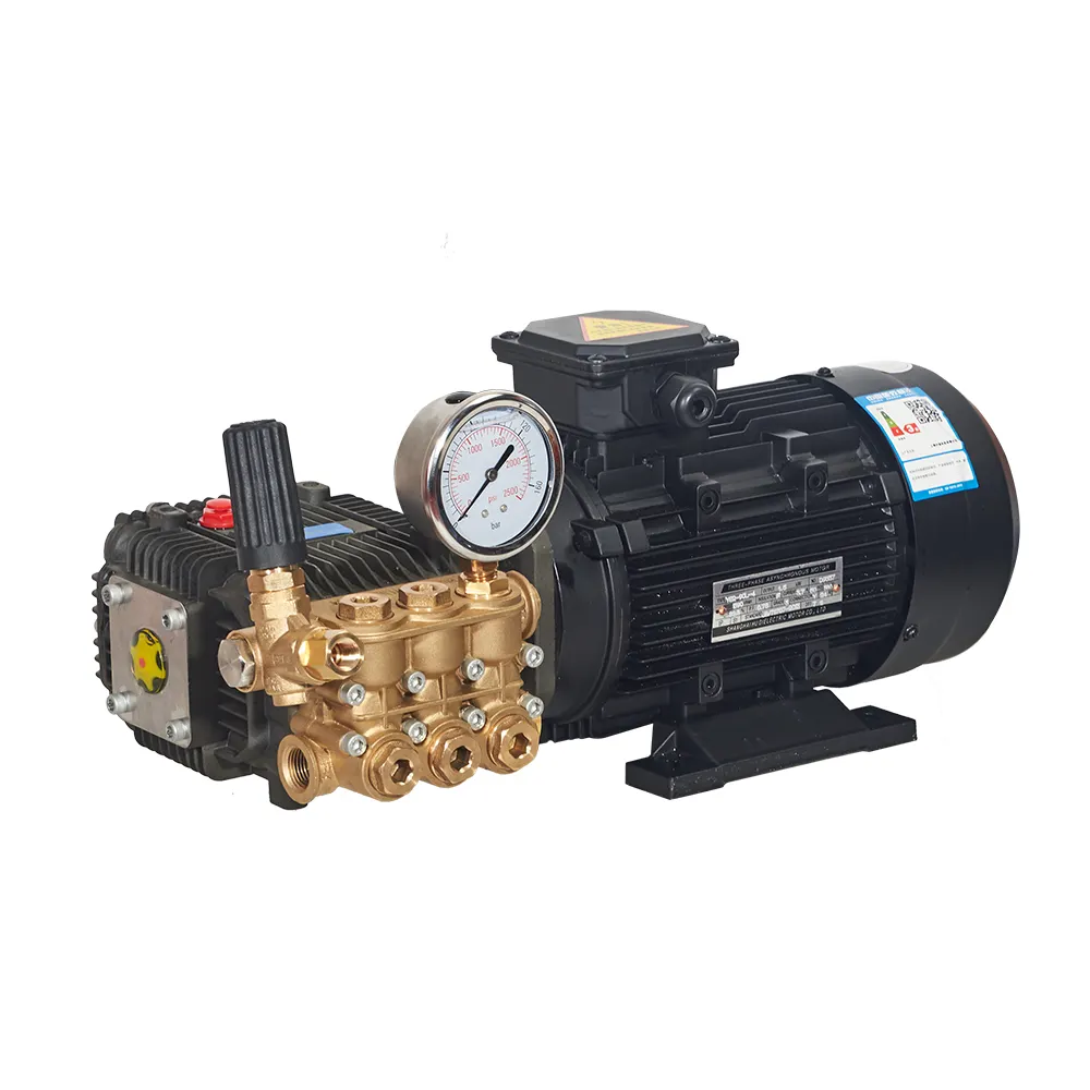 Botuo Bm Serie 7.5 Lpm 100 Bar Elektromotor Met Triplex Pomp