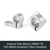 Soporte de Montaje para Sensor LiDAR de Dron de Aluminio CNC, Antivibración, Amortiguación, para Topografía y Mapeo, Piezas Personalizadas OEM para UAV