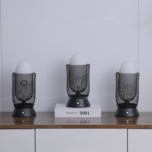 Game Thrones Inspired Modern LED Flame Lampe de chevet Lampes de nuit sans fil Lampe de table rechargeable Décoration intérieure Alimentation par batterie - Product Image 2