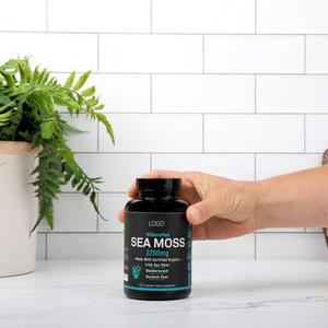 OEM 개인 라벨 히말라야 실라지트 에너지 부스트 100% Lrish 바다 이끼 검은 씨앗 Ashwagandha 바다 이끼 캡슐 - Product Image 2