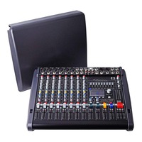 Top 1:1 qualité CMS 600 Vente en gros CMS Mixer Dual 99 dsp CMS Digital Power Mixer Console de mixage compacte avec couvercle FactoryPrice