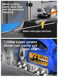 Tile Grout Removal Machine Grooving <b>Tool</b> Cleaner for Ceramic Porcelain Floor Wall Construction F7MJSH8S97H9 Efficient Cleaning R - Product Image 2
