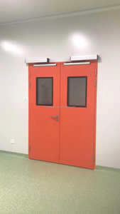 Ginee pintu otomatis kantor medis ruang operasi pembersih logam untuk rumah sakit atau Lab - Product Image 2