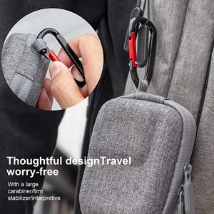 Sac de transport HONGDAK pour <span class=keywords><strong>GoPro</strong></span> <span class=keywords><strong>Hero</strong></span> 13 12 DJI Osmo Action 6 5 Pro <span class=keywords><strong>4</strong></span> 3 Insta360 Ace Pro, boîte de rangement portable, étui de protection - Product Image 4