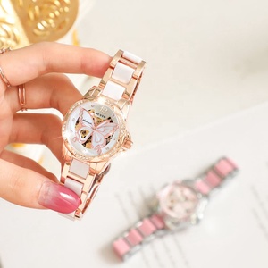 <span class=keywords><strong>Orologio</strong></span> meccanico automatico <span class=keywords><strong>da</strong></span> donna con farfalla e Design a diamante adorabili orologi <span class=keywords><strong>da</strong></span> ragazza in stile asiatico - Product Image 4