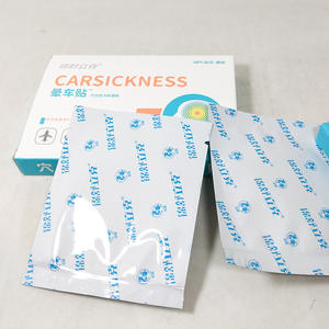 Patchs anti-nausée Jinshulike, 6 pièces, soulagement par acupression pour voiture, bateau, avion, application sur la tête - Product Image 1