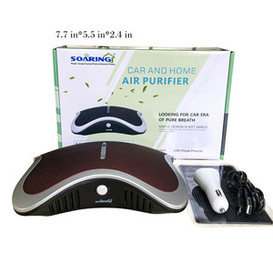 เครื่องฟอกอากาศขนาดเล็กแบบกระซิบไอออนิก, เครื่องฟอกอากาศประสิทธิภาพสูงสำหรับรถยนต์ใช้ในสำนักงานที่บ้าน - Product Image 5