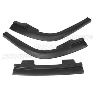 Kit de 3 Piezas de Alerón Difusor de Parachoques Delantero Negro Mate para Subaru Impreza WRX Sti S204 2006-2007 - Product Image 3