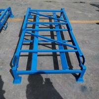Étagère à pneus pliable en acier à 3 niveaux avec roulettes, protection anti-corrosion, pour entrepôt OEM