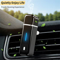 Diffuseur d'air intelligent SOFIA pour voiture, alimenté par USB, en verre et PP, à fixer sur la grille d'aération, design moderne, piles incluses