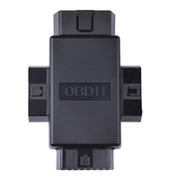 Adaptor Auto OBD 2 Satu-Ke-Dua dengan Splitter 16-Core dan Kabel Harness PVC 16 PIN Plug serta Kabel Ekstensi OBD untuk Penggunaan Mobil