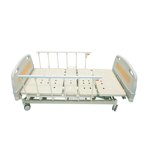 Cama de Hospital Manual Chenhong de 3 Movimientos, Base Estable de Doble Capa, Tubo de Tornillo Silencioso, Construcción de ABS para Cuidado en el Hogar, 3 Manivelas - Product Image 3