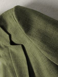 Giacca da <span class=keywords><strong>donna</strong></span> con risvolto <span class=keywords><strong>a</strong></span> <span class=keywords><strong>righe</strong></span> griglie Patchwork <span class=keywords><strong>a</strong></span> maniche lunghe giacca elegante - Product Image 4