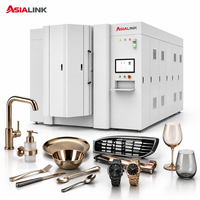 Machine de revêtement PVD AsiaLink avec pompe à diffusion, système de placage ionique sous vide poussé pour la finition des métaux