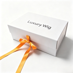 OEM <b>Wig</b> Packaging Box Wholesale Magnetic Collapsible Gift Box Custom Logo Sustainable Manufacturer Supplier for Beauty Brands - Product Image 2