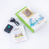 Locator Mini Versi A8 GPS Pelacak Mikro Plastik Anti-hilang untuk Lansia, Anak & Mobil Anti-pencurian Pelacak SOS