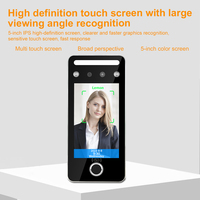 Al reconnaissance faciale temps de présence système de contrôle d'accès empreinte digitale employé horloge visage dynamique