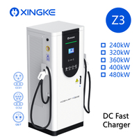 Station de recharge ultra-rapide pour véhicules électriques 240/320/360/400/480 kW Xingke Z3, borne de recharge DC pour camions lourds, câble de 7 m
