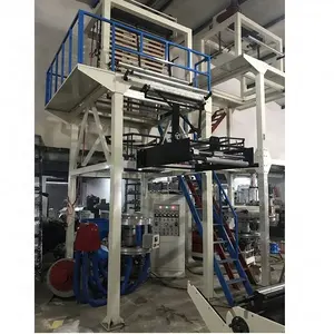 LDPE And HPE And LLDPE Blown Film Extrusion Machine For 8-Folds Garbage Bag