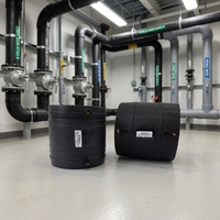 Raccord électrofusion PE100 HDPE à longue durée de vie, surface lisse, haute résistance, PN10 PN16, raccords de tuyauterie